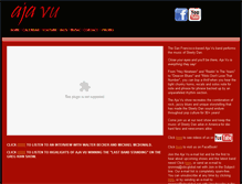 Tablet Screenshot of ajavu.com